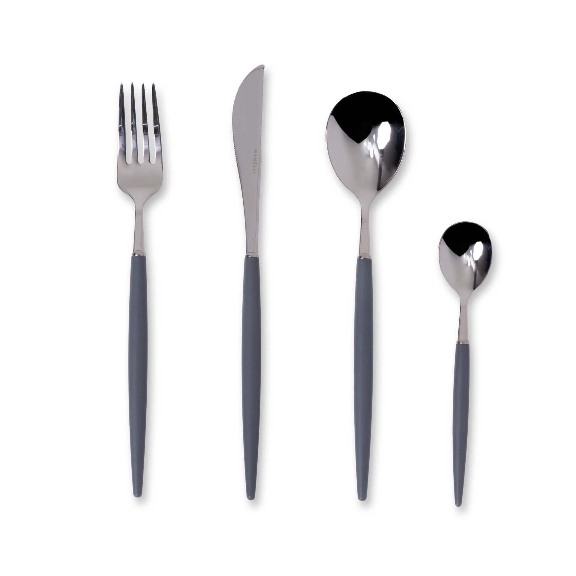 ROTTİ FX1066 GRİ SADE 24 PRÇ ÇKB SET