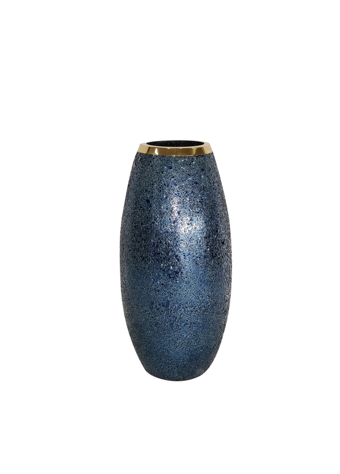 WN1160 PESSA BLUE VAZO h44*21 cm