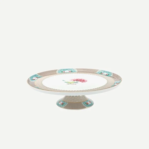 Haki Porselen Kek Standı 30,5 cm