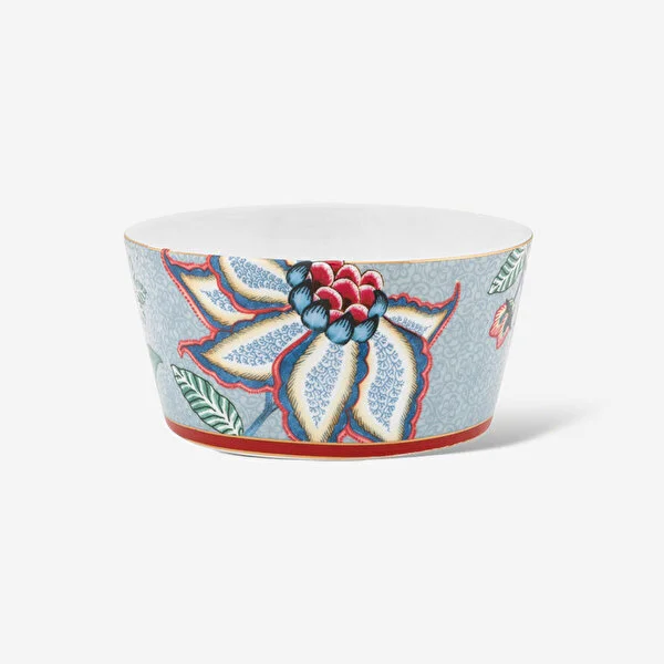 Giftset Bowls Oriental Flower Festival Blue 12cm