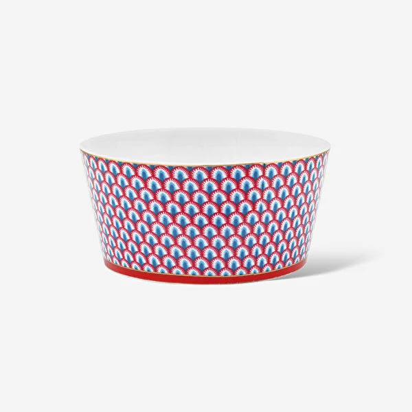 Giftset Bowls Oriental Flower Festival Blue 12cm