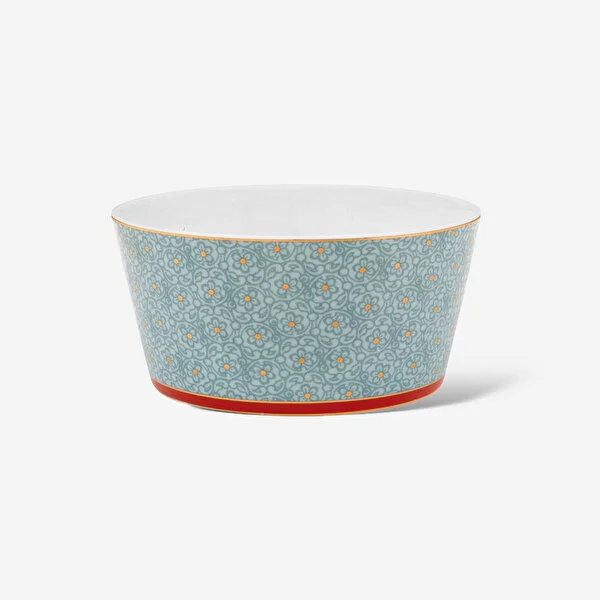 Giftset Bowls Oriental Flower Festival Blue 12cm