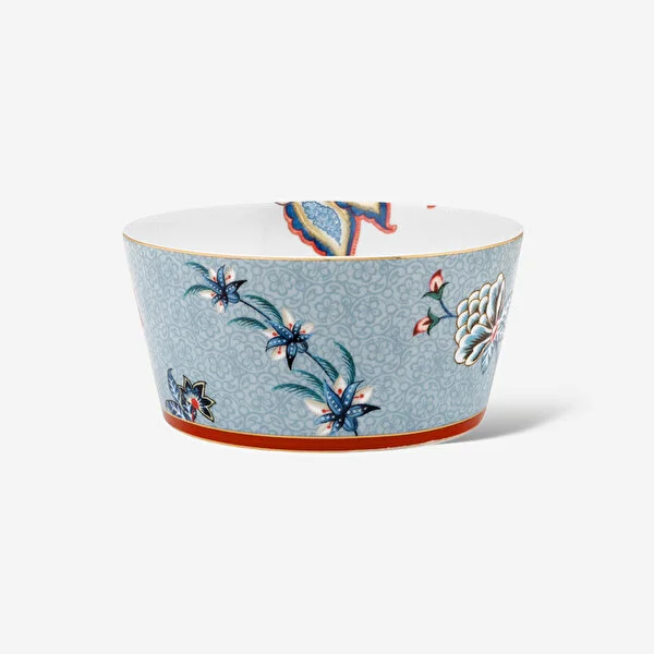 Giftset Bowls Oriental Flower Festival Blue 12cm