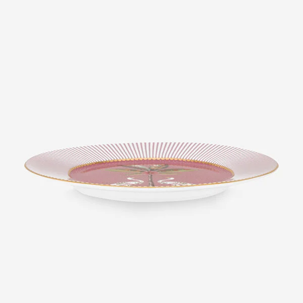 La Majorelle Pembe Kuşlu Tabak 17 cm 