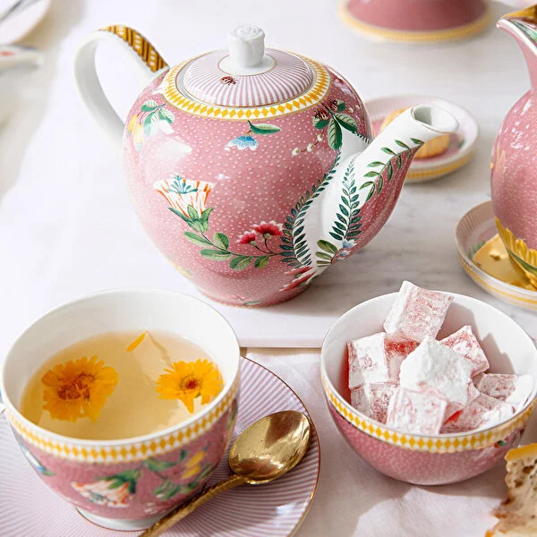 La Majorelle İkili Pembe Çay Fincanı Seti 280 ml. 