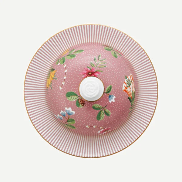 La Majorelle Pembe Tereyağlık 17x8cm