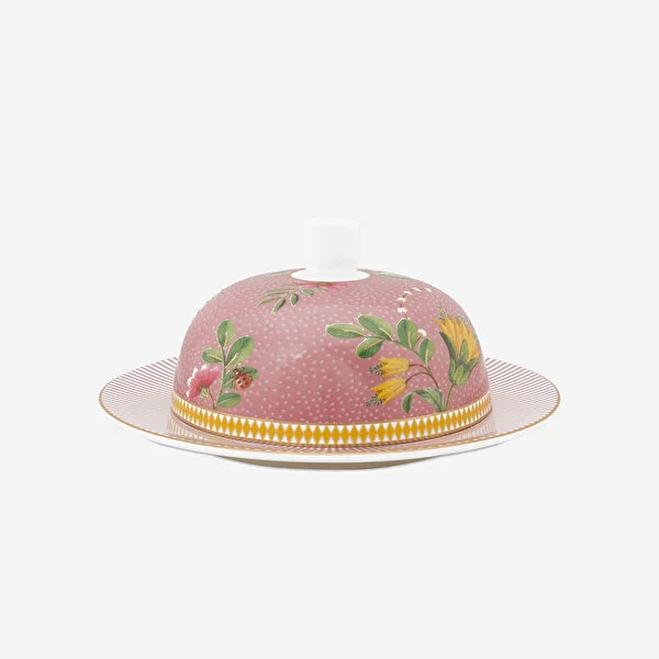 La Majorelle Pembe Tereyağlık 17x8cm