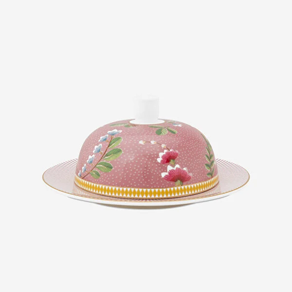 La Majorelle Pembe Tereyağlık 17x8cm