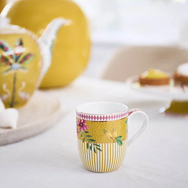 La Majorelle İkili Sarı Küçük Mug Seti 145 ml. 