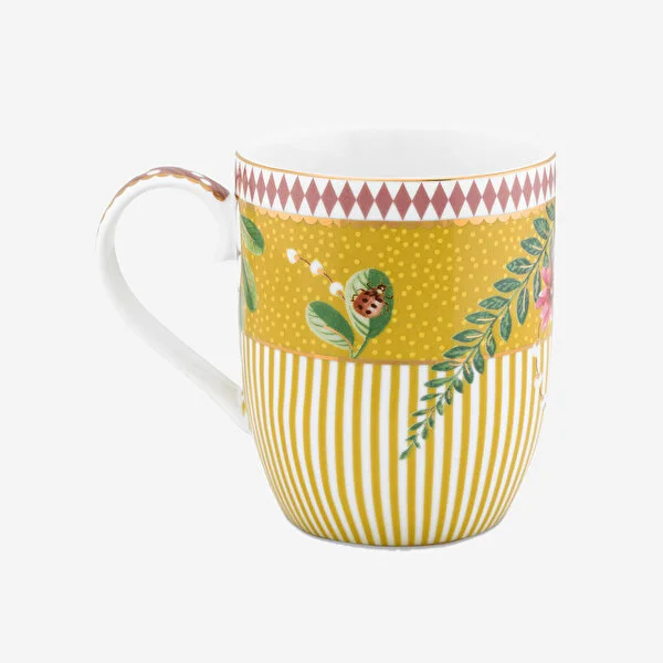 La Majorelle İkili Sarı Küçük Mug Seti 145 ml. 