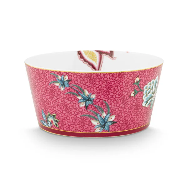 Giftset Bowls Oriental Flower Festival Dark Pink 12cm