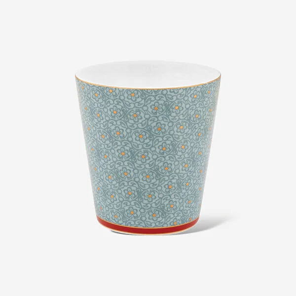 Giftset Mugs without Ear Oriental Flower Festival Blue 230ml