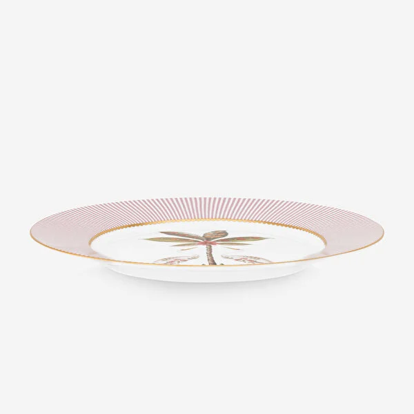 La Majorelle Pembe Kuşlu Tabak 21 cm 