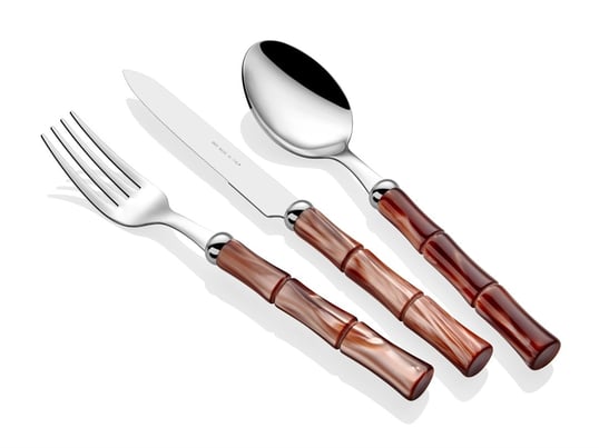 BAMBOO KAHVERENGİ 24 PRÇ ÇKB SET