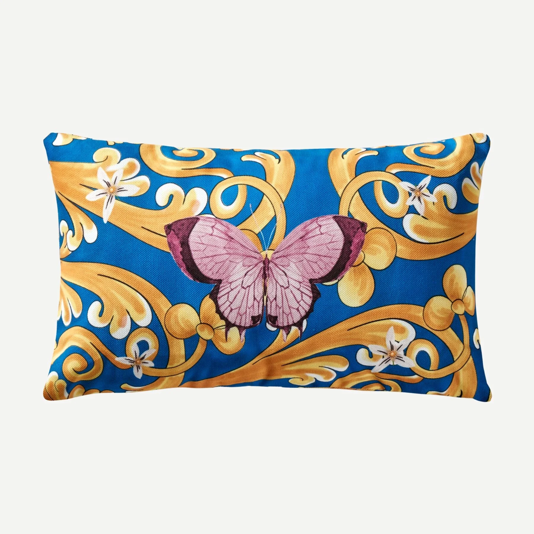 CAPRI YASTIK MAVİ DESENLİ 35*50 CM