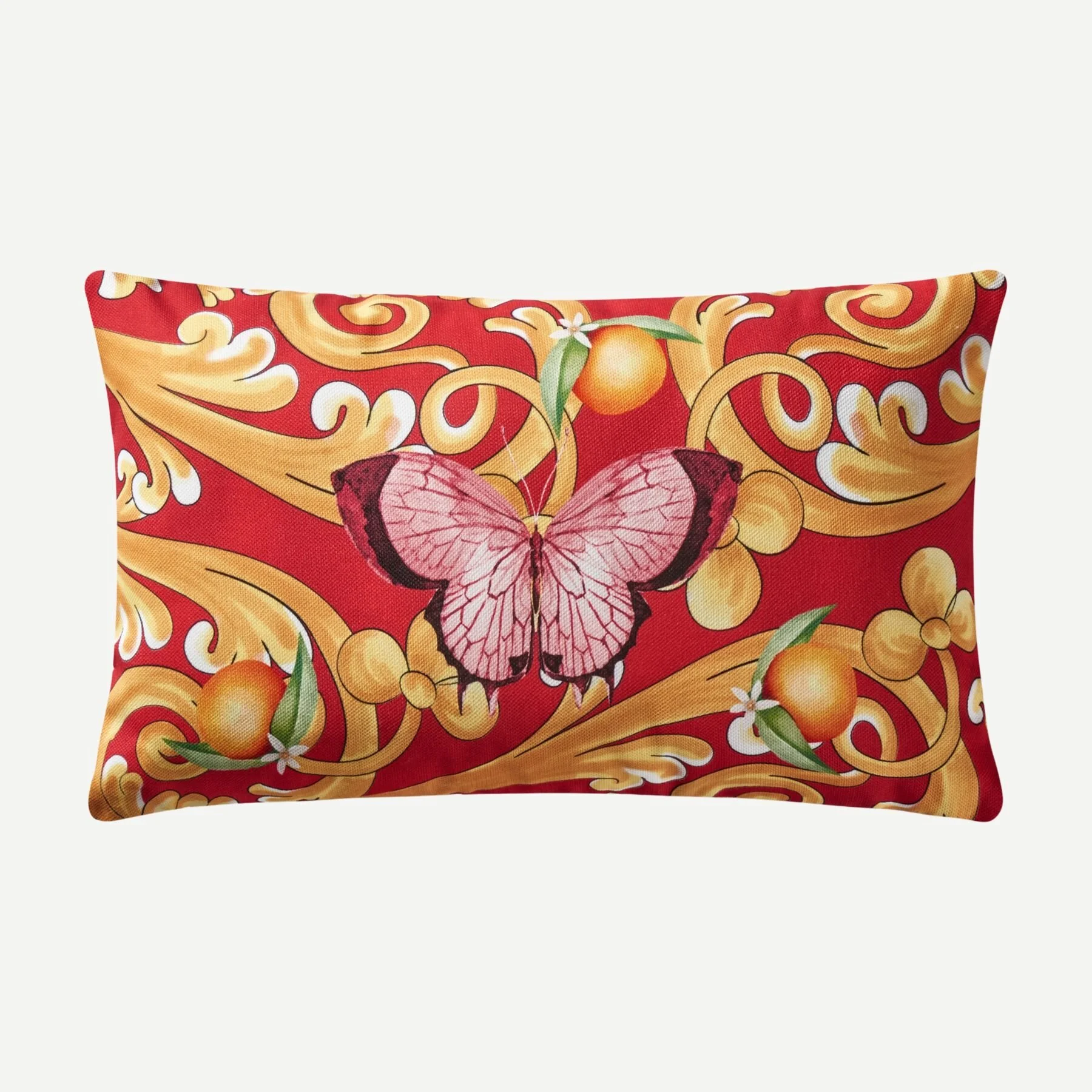 CAPRI YASTIK KIRMIZI DESENLİ 35*50 CM