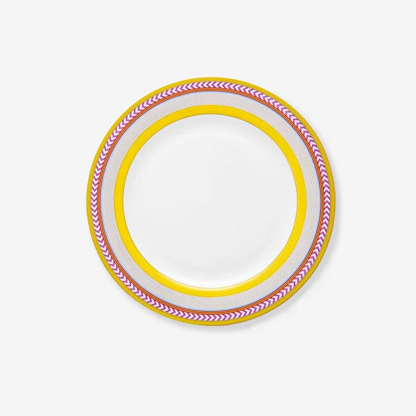 Chique Sarı Çizgili Tabak 23 cm    8720874271925