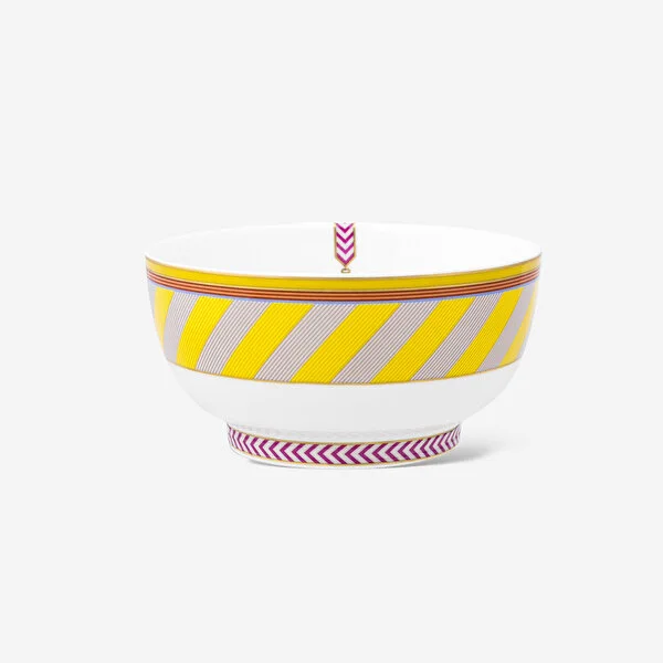 Chique Sarı Çizgili Kase 15,5 cm    8720874272014