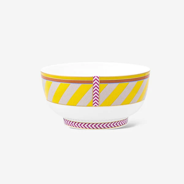 Chique Sarı Çizgili Kase 15,5 cm    8720874272014