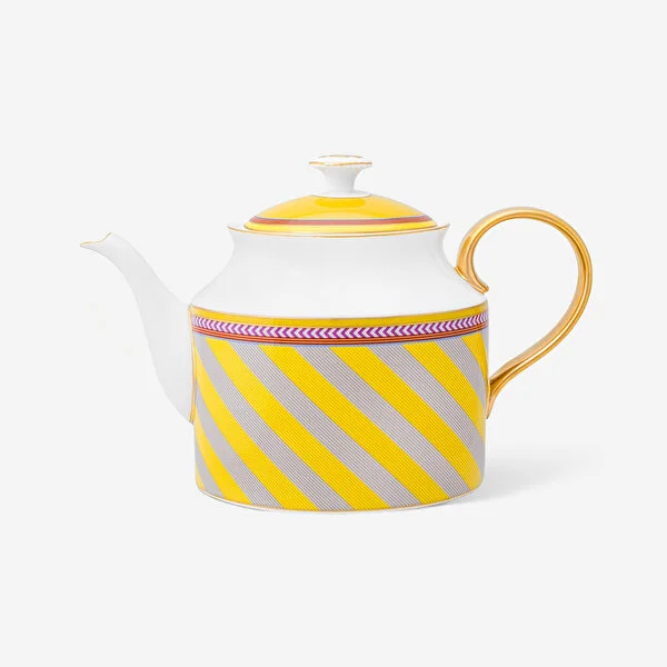 Chique Sarı Çizgili Çaydanlık 1800 ml    8720874272144