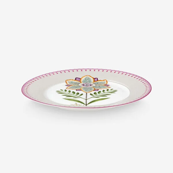 Lily & Lotus Çiçekli Tabak 21 cm   8720874271055