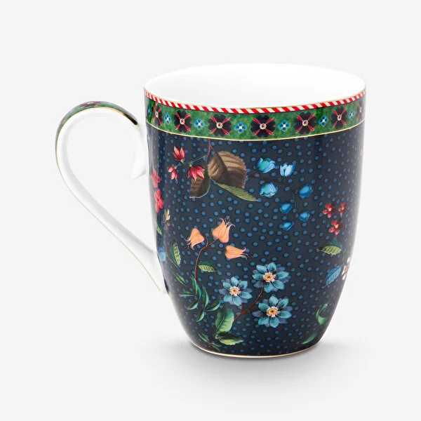 Berry Blues İkili Mavi Büyük Mug Seti 350 ml. 