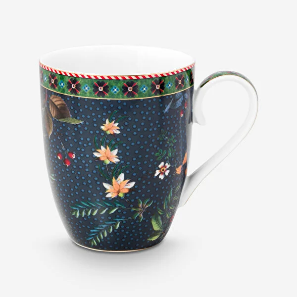 Berry Blues İkili Mavi Büyük Mug Seti 350 ml. 