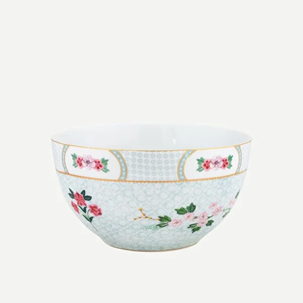 Blushing Birds Beyaz Kase 18 cm  