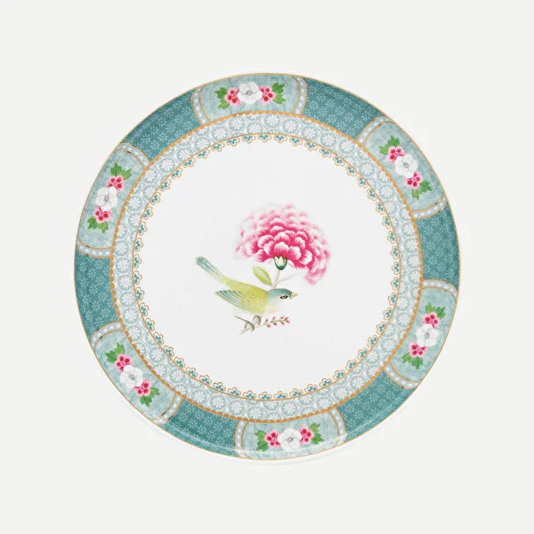 Blushing Birds Mavi Mini Kek Standı 21 cm 