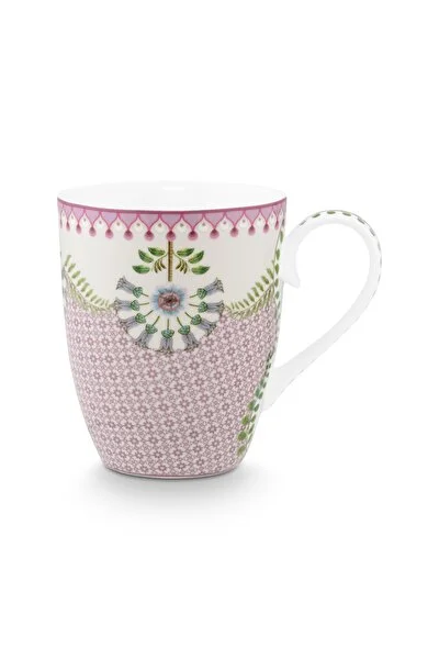 Lily & Lotus Desenli Büyük Mug 350 ml. 