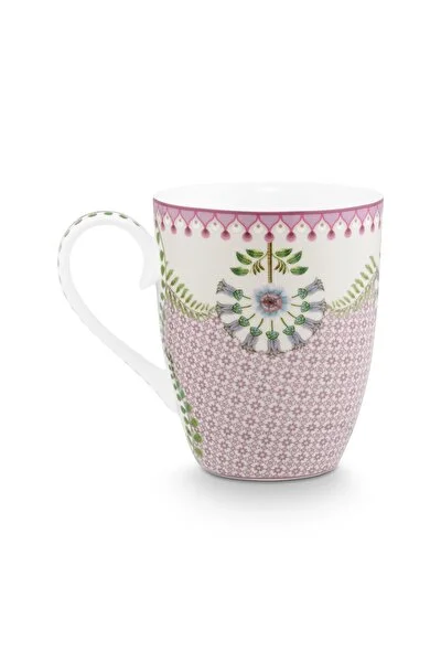 Lily & Lotus Desenli Büyük Mug 350 ml. 