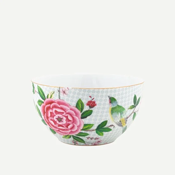 Blushing Birds Beyaz Kase 15 cm   