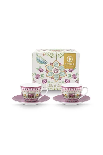 Lily & Lotus İkili Kahve Fincanı 120 ml.