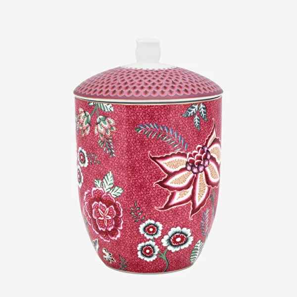 Flower Festival Kırmızı Küp 1500 ml