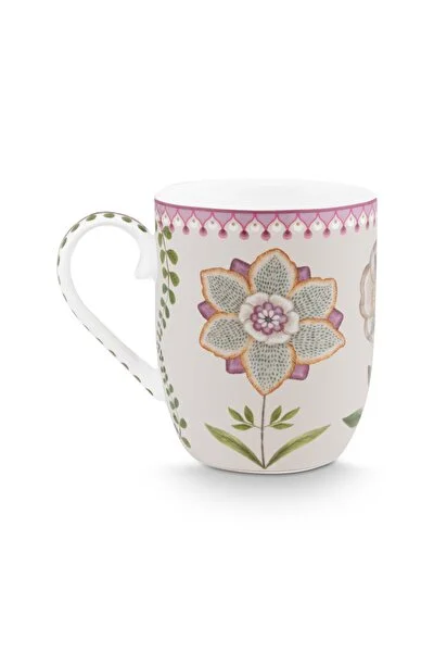 Lily & Lotus Çiçekli Küçük Mug 145 ml. 