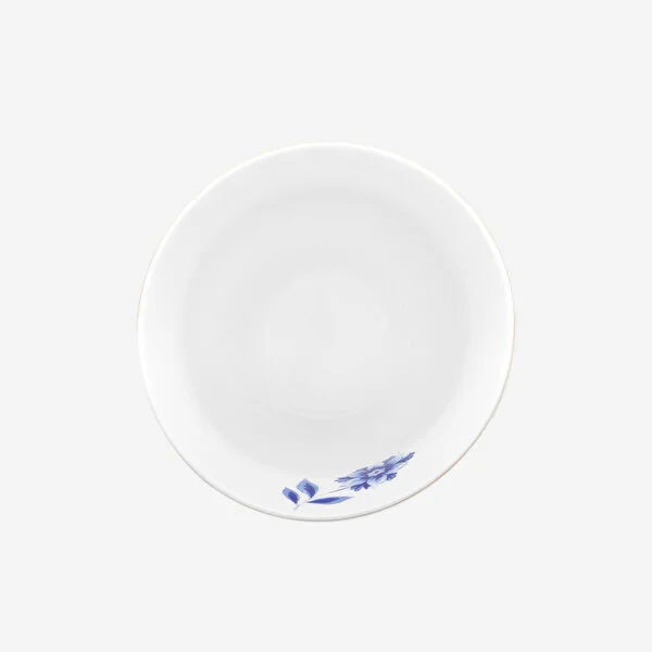 Royal Çizgili Mavi Kulpsuz Mug 230 ml