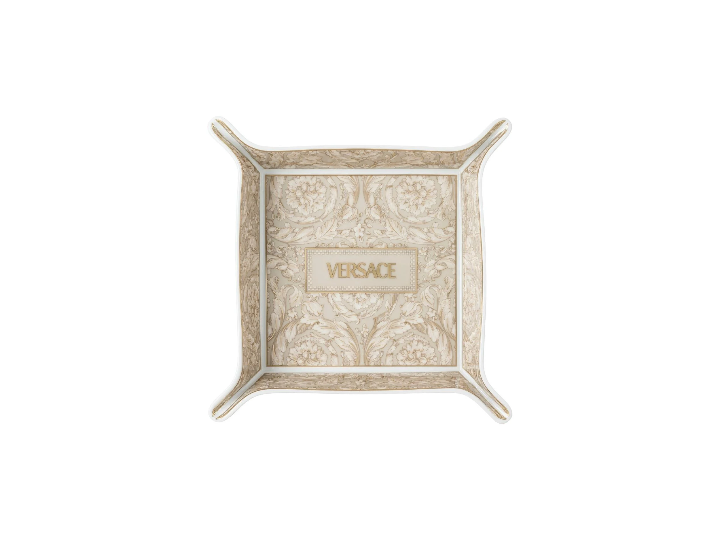 Barocco Beige Vide Poche 18x18 Cm   4012437400397