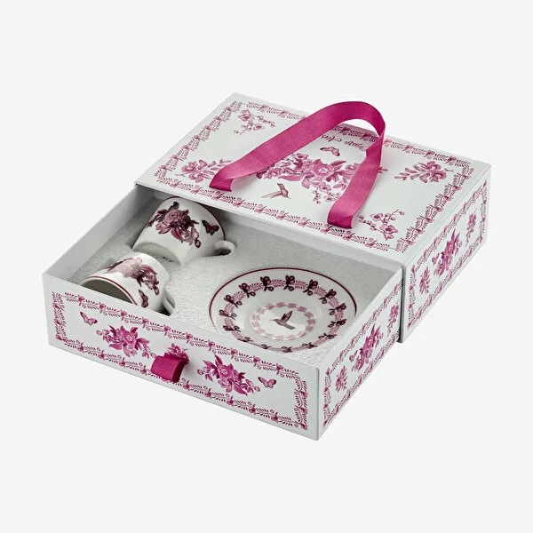 PRIMAVERA PEMBE TÜRK KAHVESİ FİNCANI