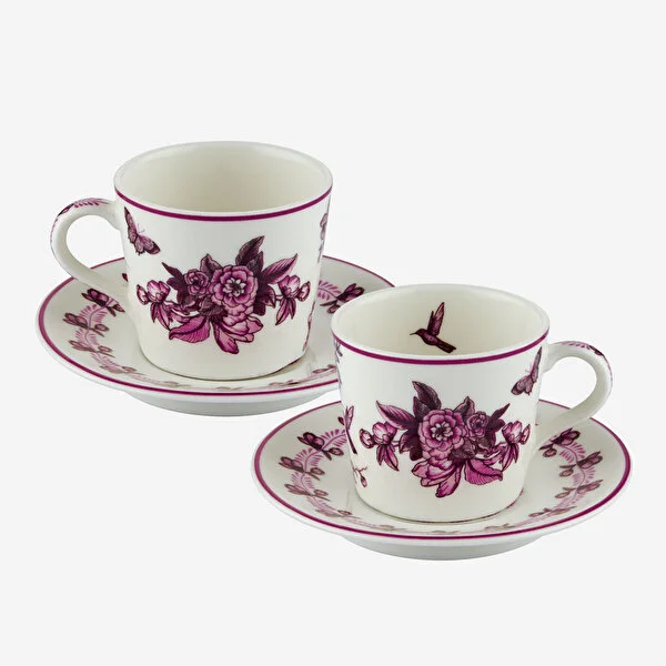PRIMAVERA PEMBE TÜRK KAHVESİ FİNCANI