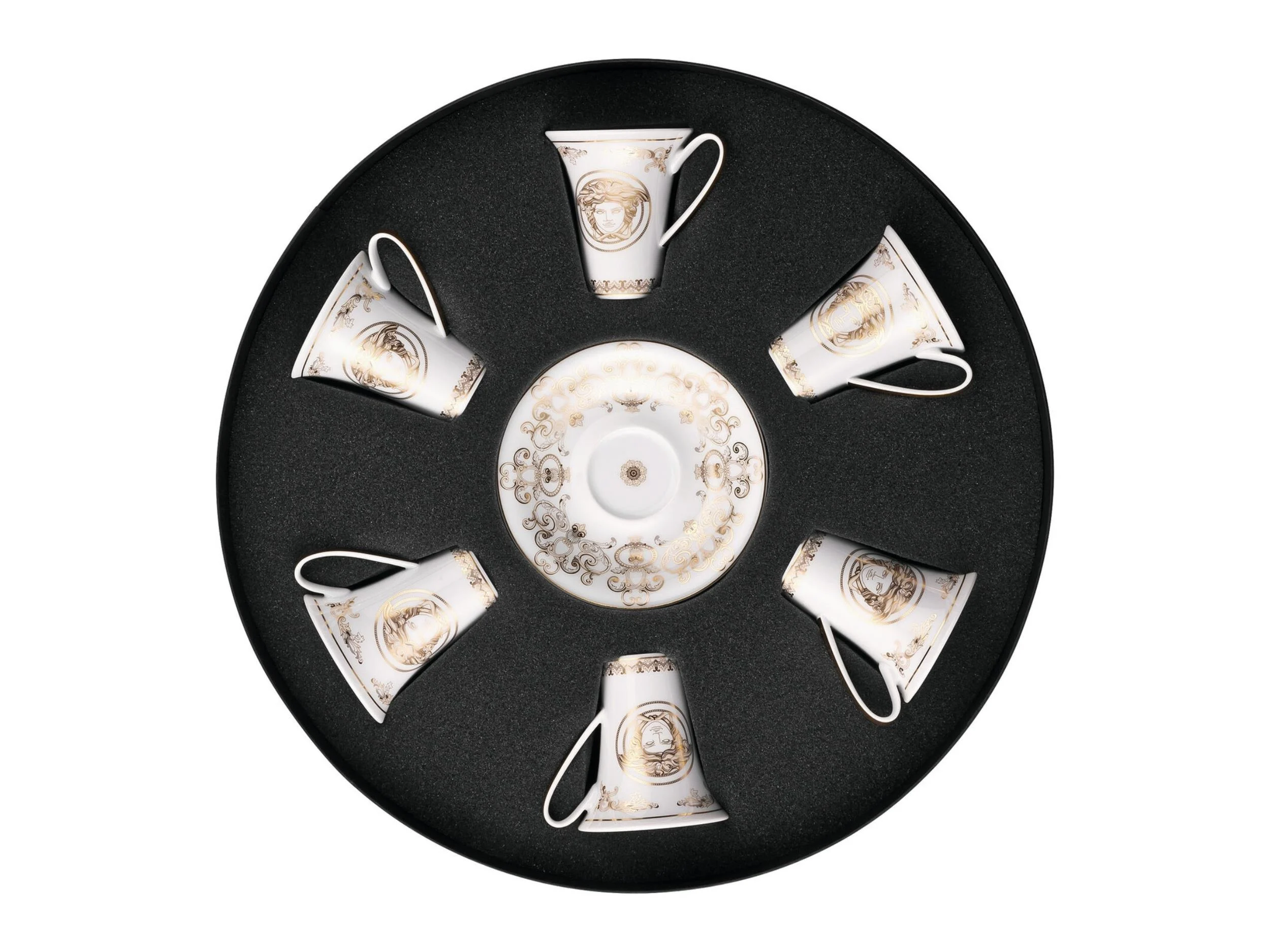 Medusa Gala Gold Espresso Set 6 lı    4012437349016