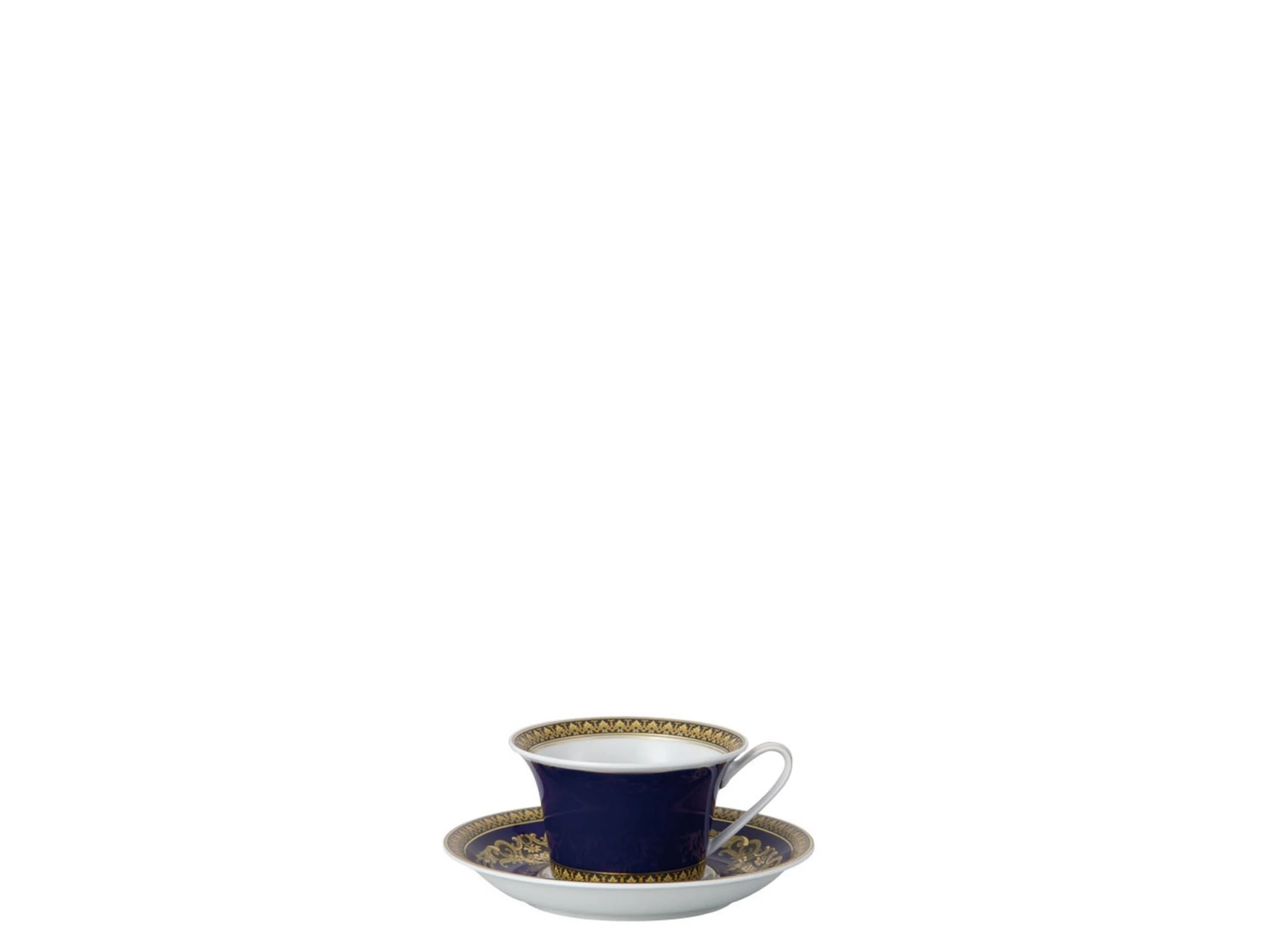 Medusa Blue Çay Fincan-Tabak    4012437300734
