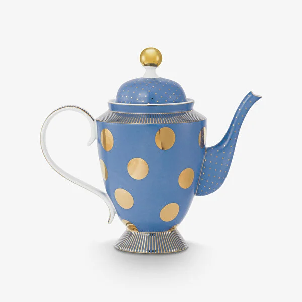 Dot Delight  Altın / Mavi Demlik 1200 ml   8721009944134