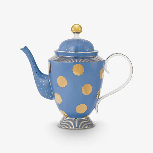 Dot Delight  Altın / Mavi Demlik 1200 ml   8721009944134