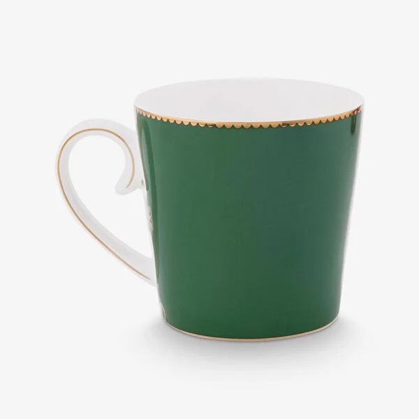 Love Birds Geyikli Yeşil Büyük Mug 250 ml   8721009944394