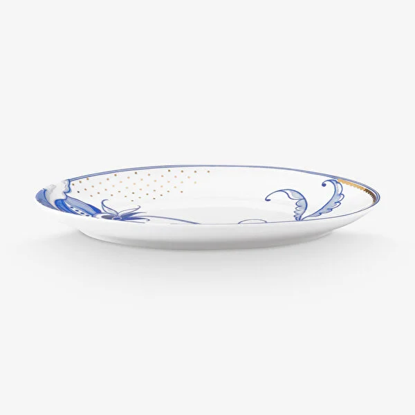 Blue Bird Oval Servis Tabağı 25.5x16.5 cm   8721009944905