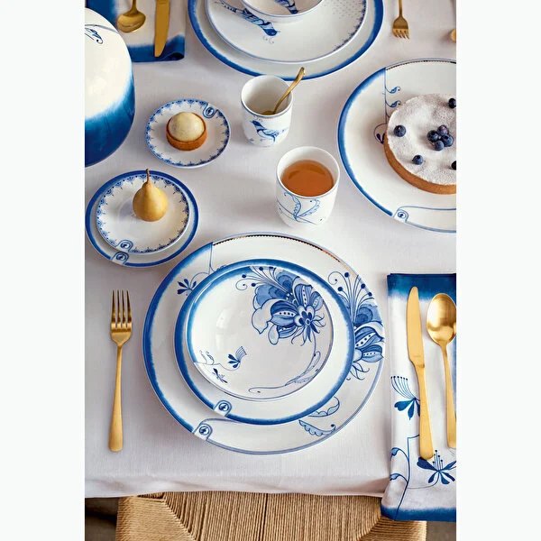 Blue Bird Oval Servis Tabağı 25.5x16.5 cm   8721009944905