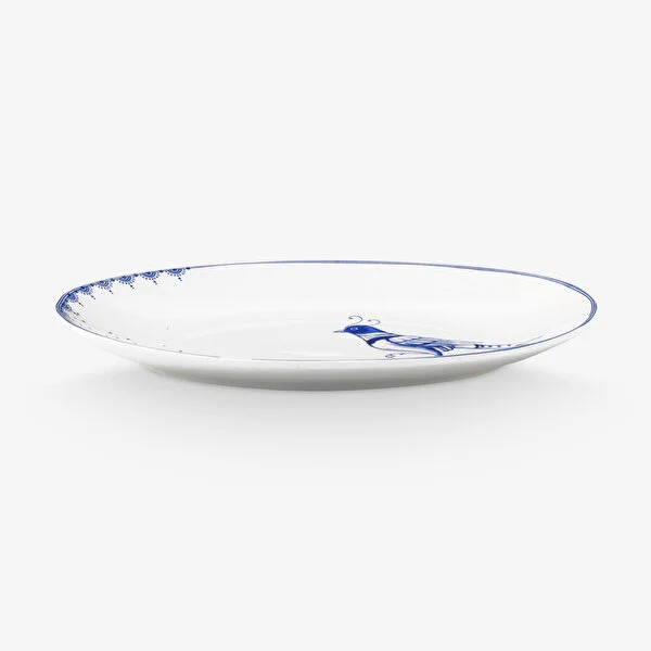 Blue Bird Oval Servis Tabağı 30x21.5 cm    8721009944929