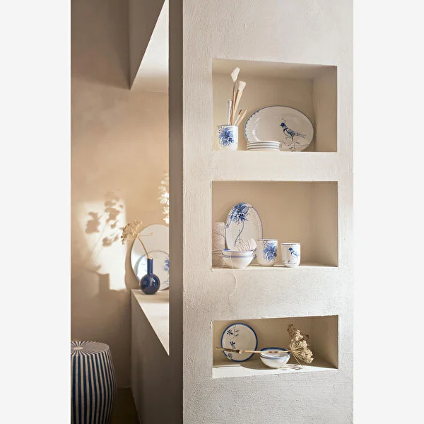 Blue Bird Oval Servis Tabağı 30x21.5 cm    8721009944929