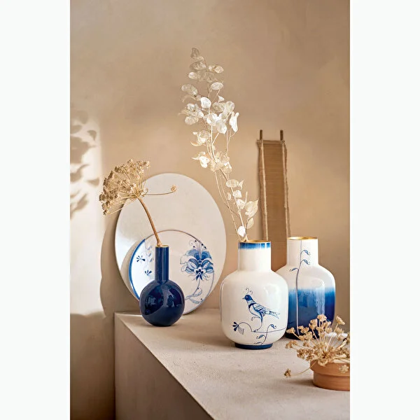 Blue Bird Metal Vazo 30 cm    8721009942680