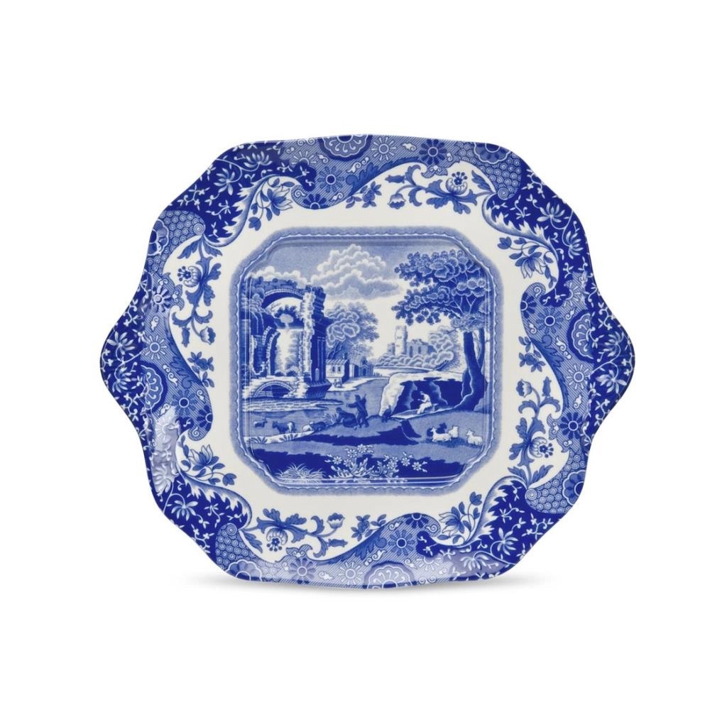 BLUE ITALIAN  KULPLU EKMEK TABAĞI 27CM